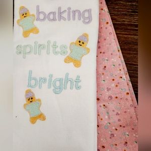 Mrs. Claus 2 pc Kitchen Towels